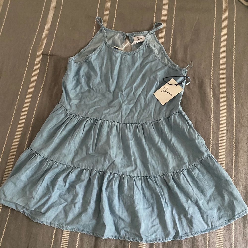 NWT Japna blue chambray denim dress